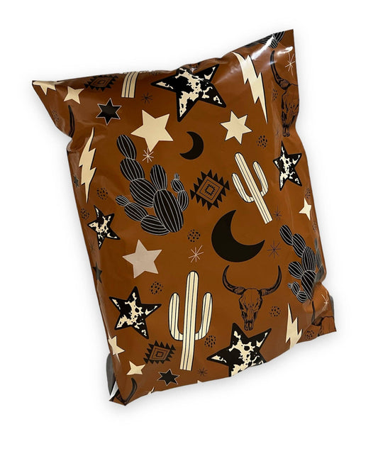 PREORDER- 10x13 Wild Wild West Poly Mailer: 50 pack