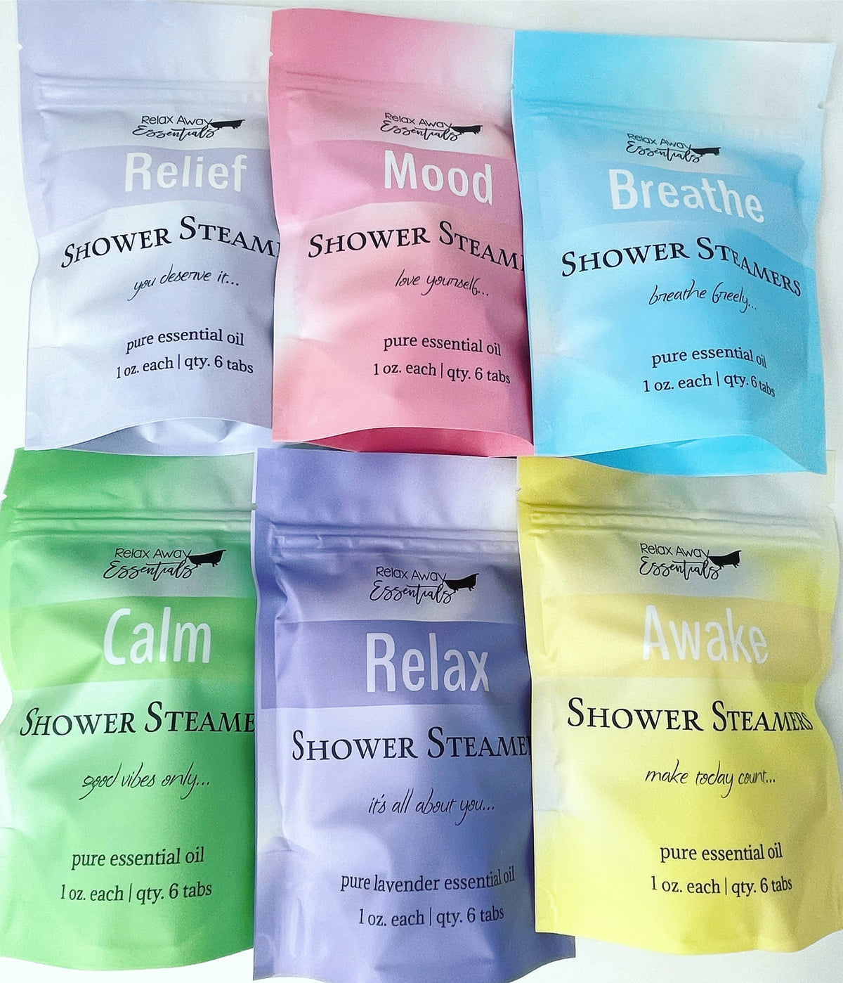 Awake Shower Steamers 6 Pack