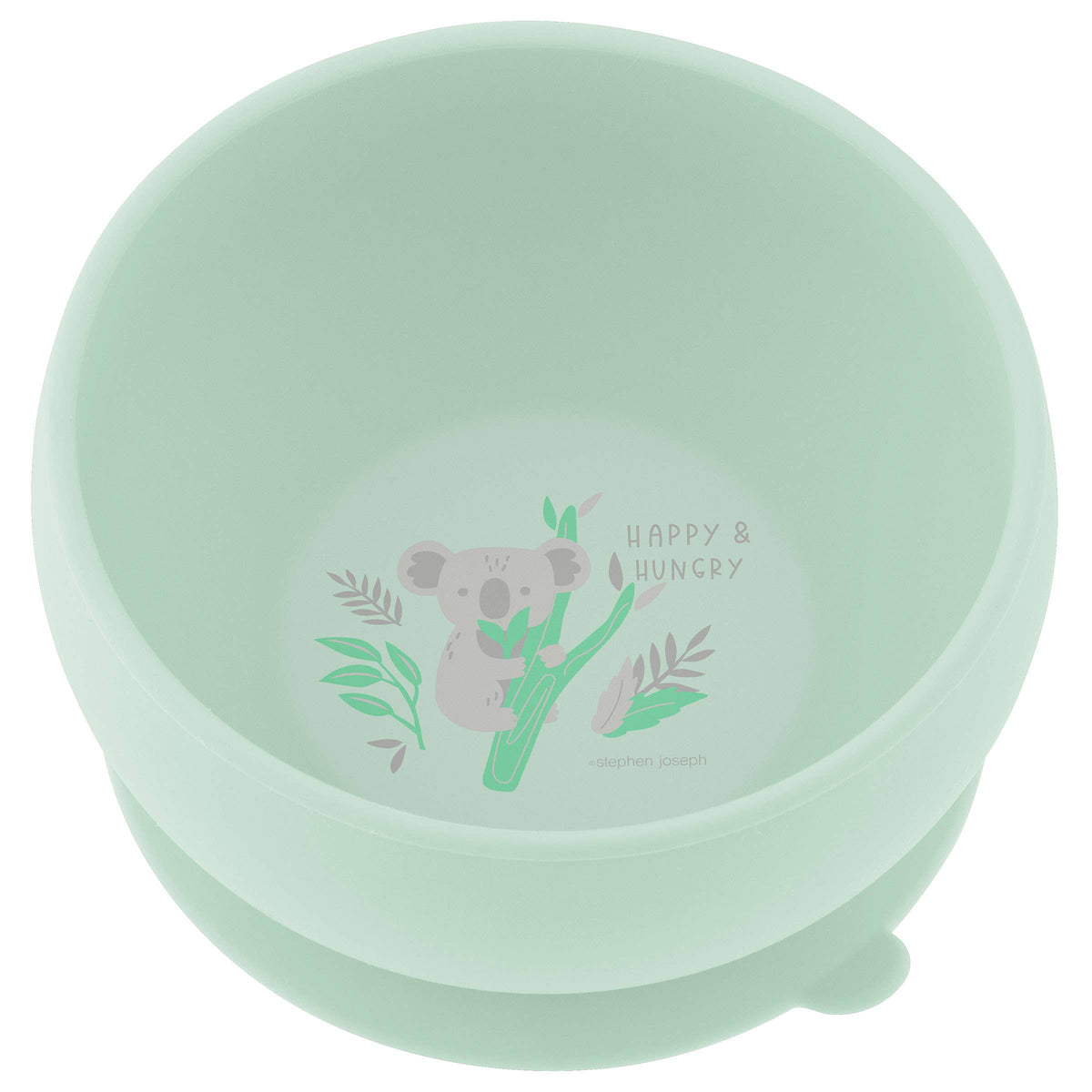 Suction Cup Silicone Bowl: Farm