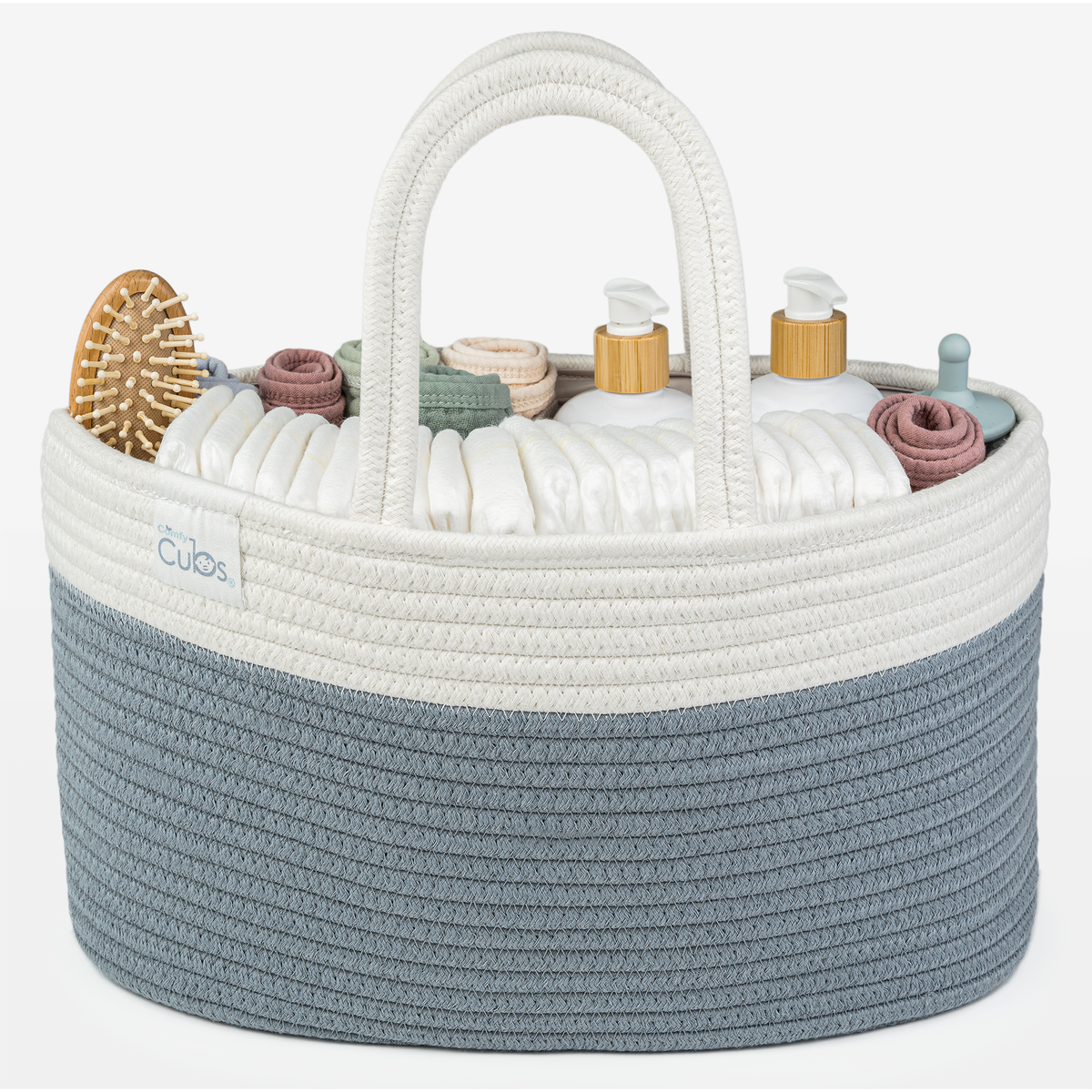 Diaper Caddy Organizer by Comfy Cubs: Pacific Blue
