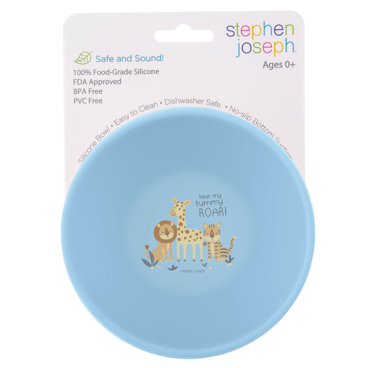 Suction Cup Silicone Bowl: Farm