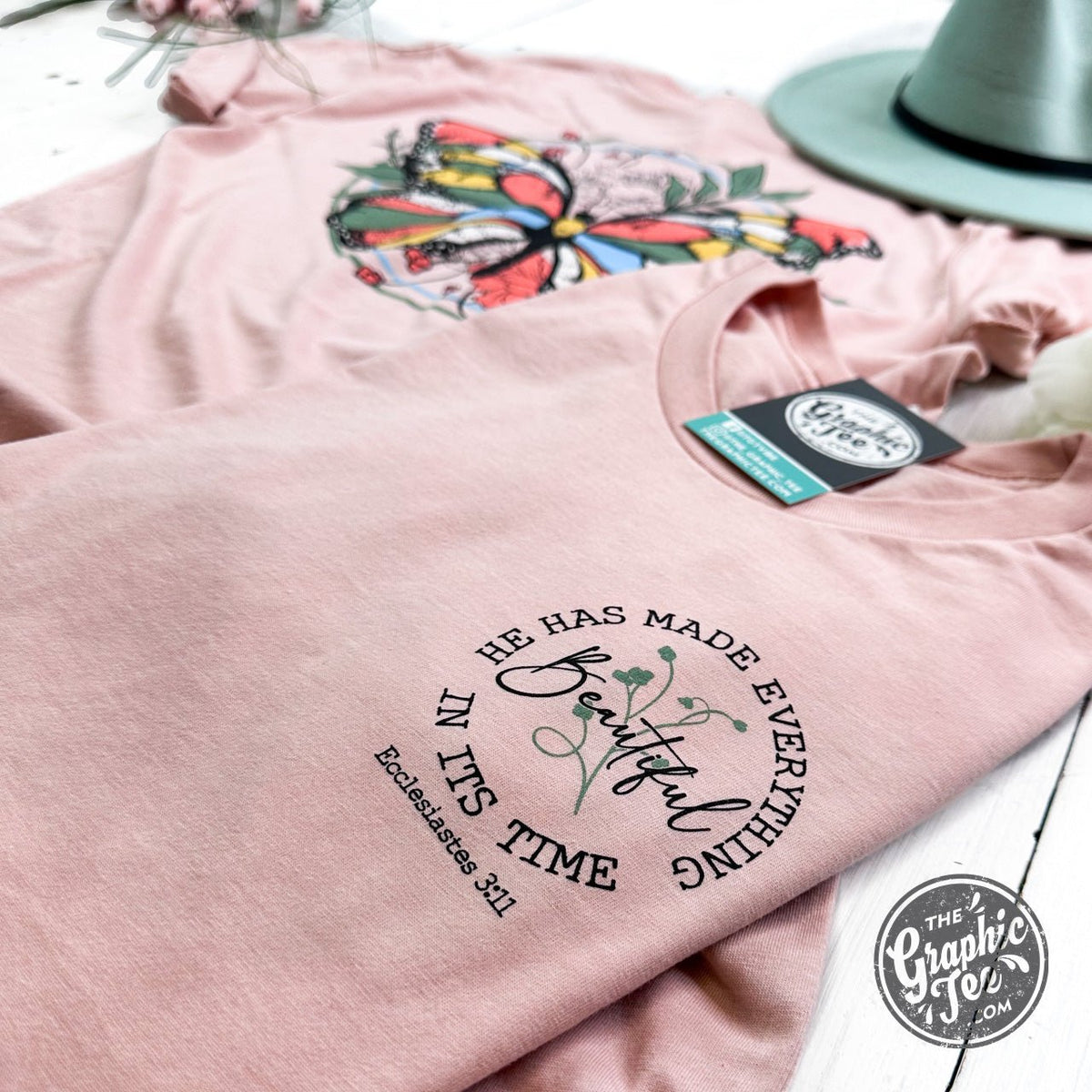 He Has Made Everything Beautiful In It's Time Short Sleeve Tee
