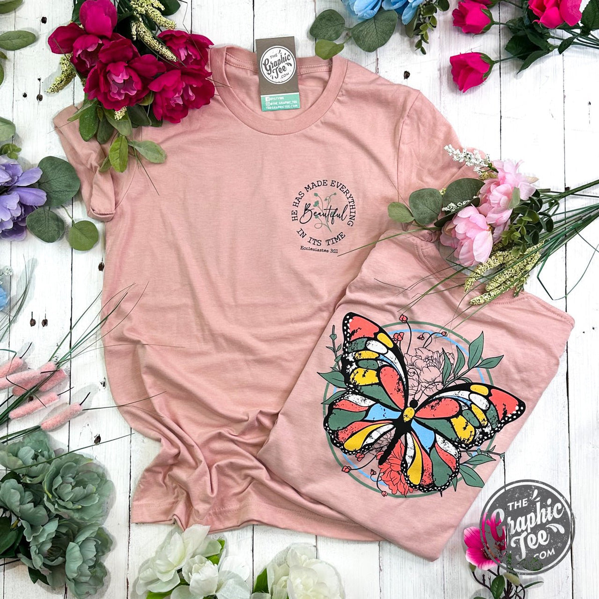 He Has Made Everything Beautiful In It's Time Short Sleeve Tee