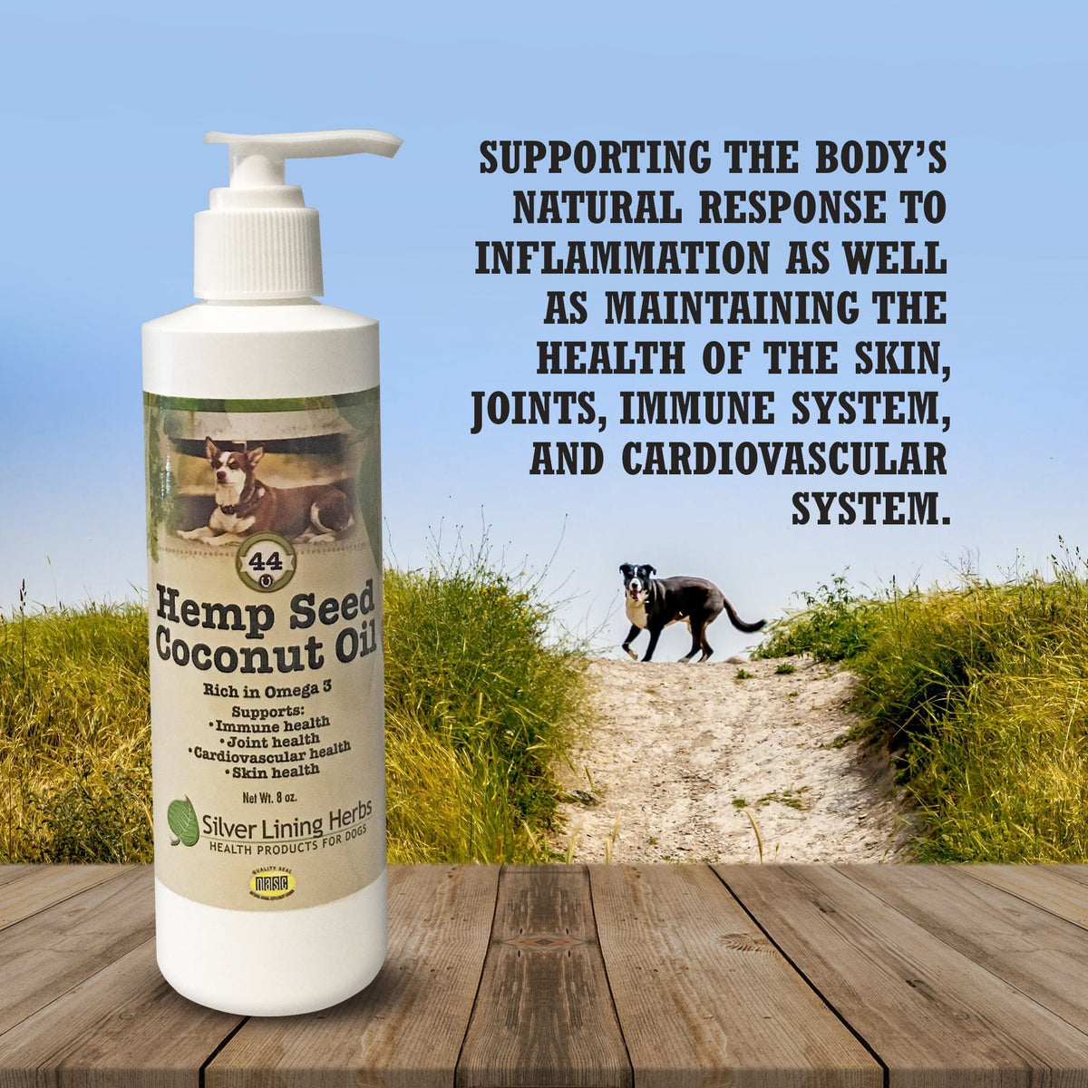 Hemp Seed-Coconut Oil for Canines