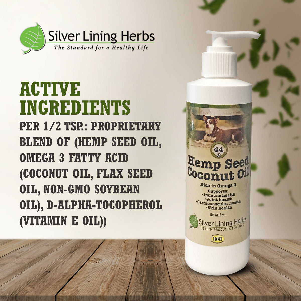 Hemp Seed-Coconut Oil for Canines