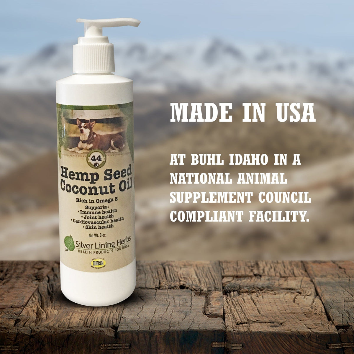 Hemp Seed-Coconut Oil for Canines
