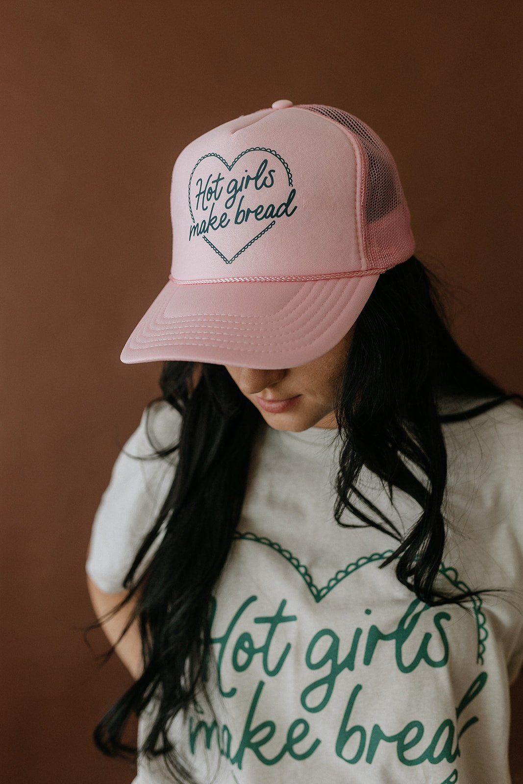 Hot Girls Make Bread Trucker Hat