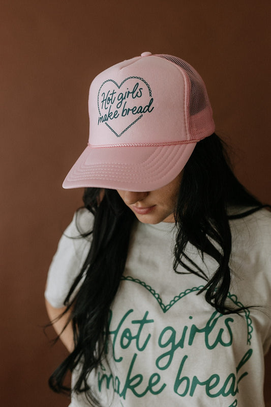 Hot Girls Make Bread Trucker Hat