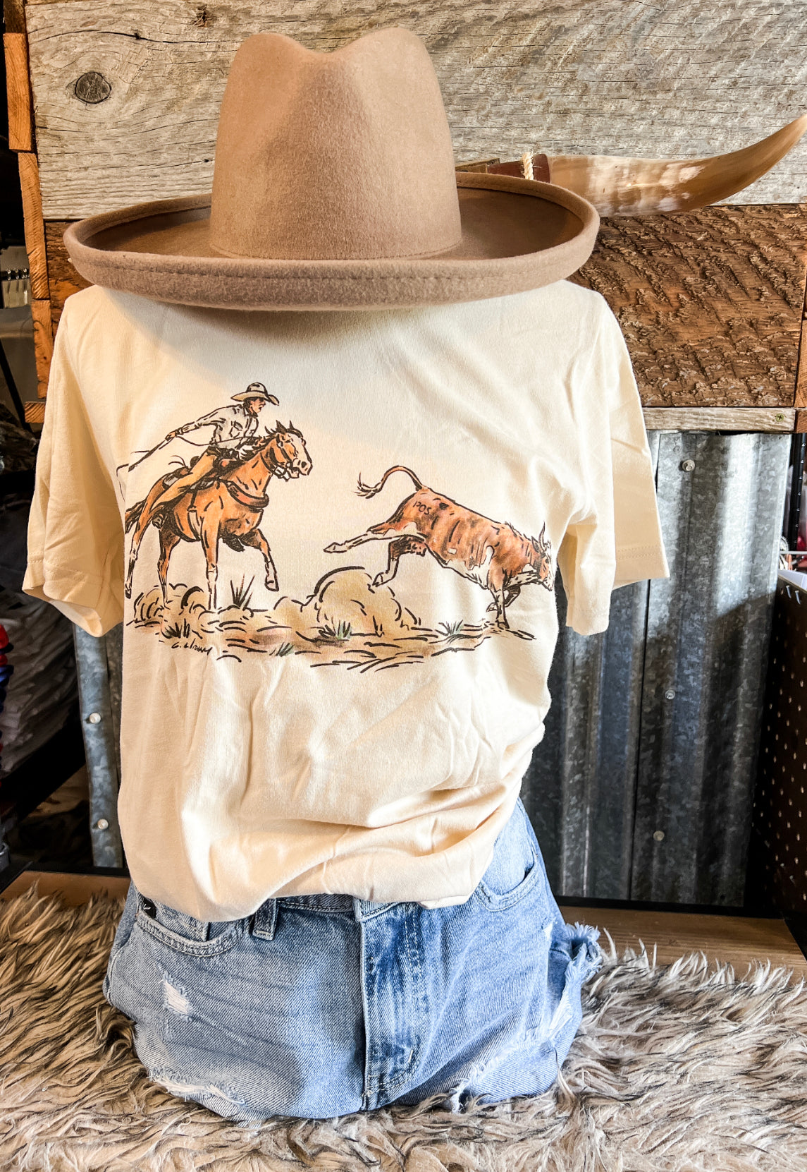 Cody Roper S/S Tee(Adult)(Cream)