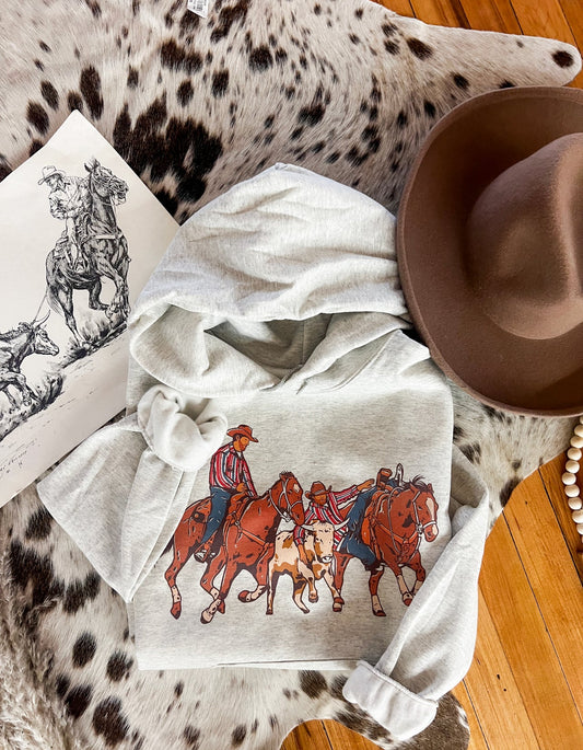 NRF Bulldogger Hoodie(Adult) (Oatmeal)