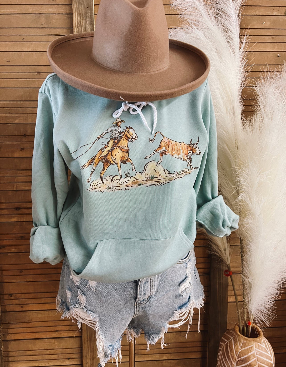 Cody Roper Hoodie (Adult)(Seafoam)