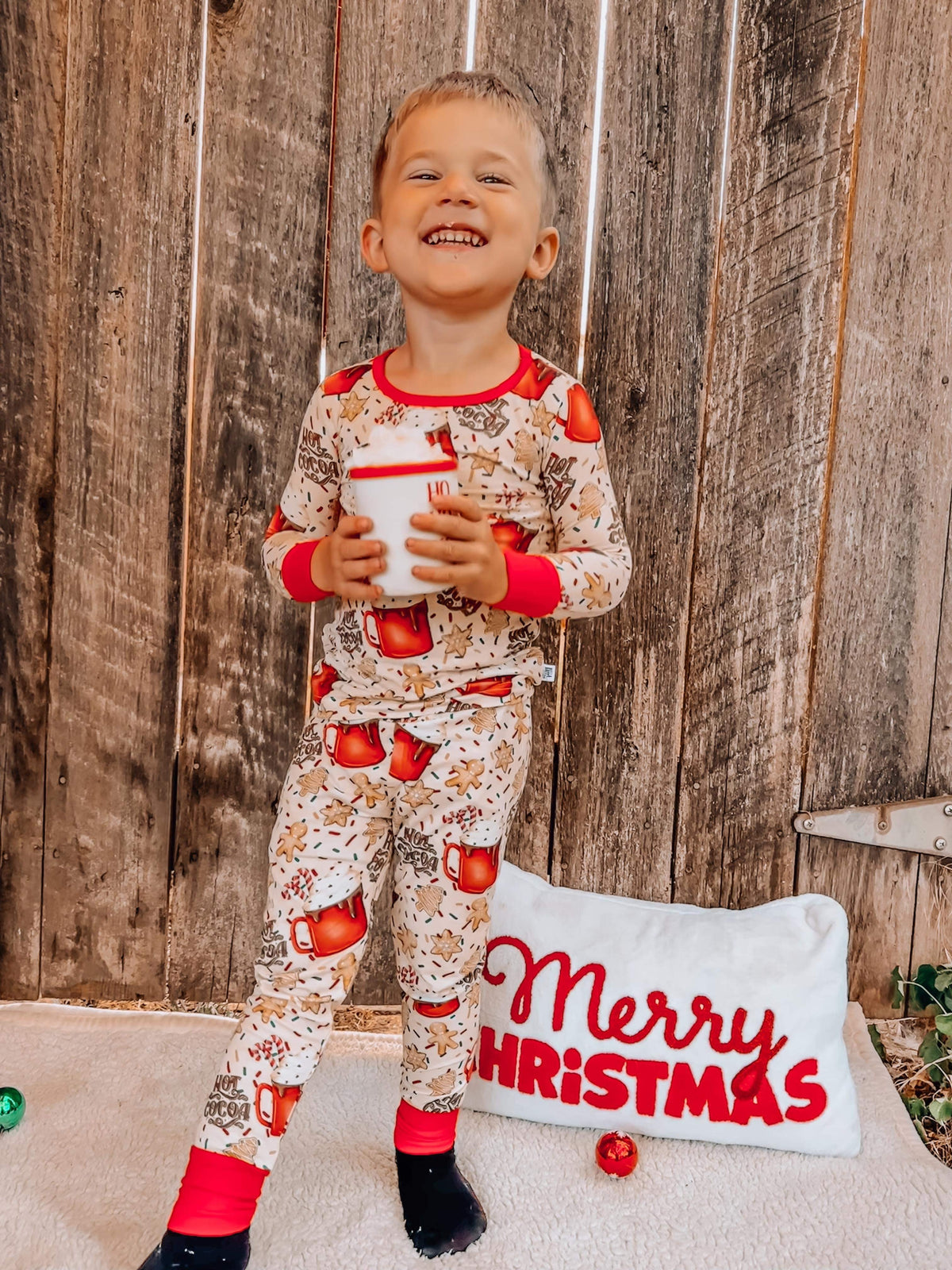 Hot Cocoa & Cookies Bamboo Set
