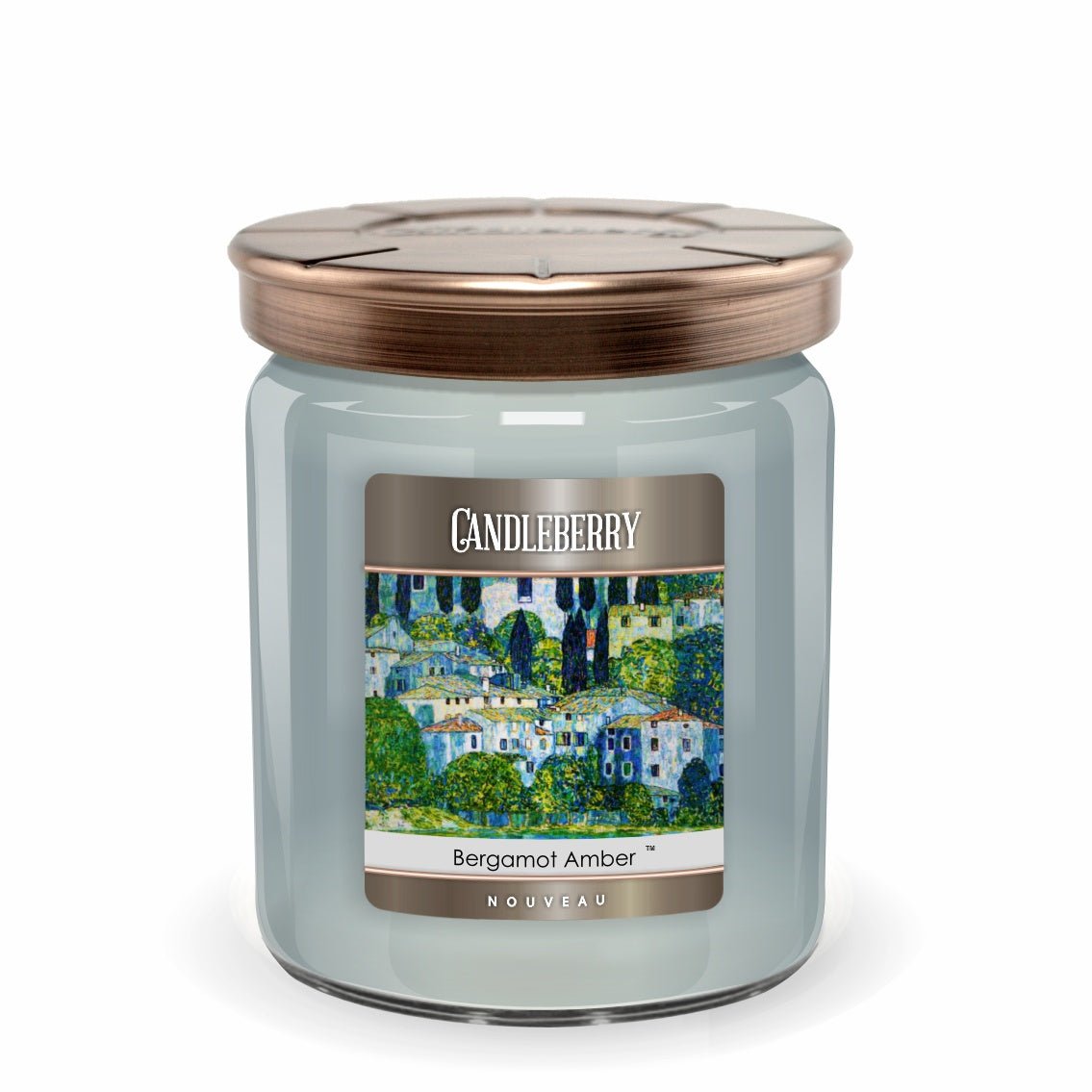 NOUVEAU™ - Bergamot & Amber™, 3 - Wick, Candy Jar Candle (Collective)
