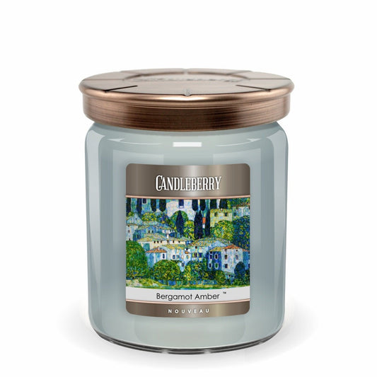 NOUVEAU™ - Bergamot & Amber™, 3 - Wick, Candy Jar Candle (Collective)