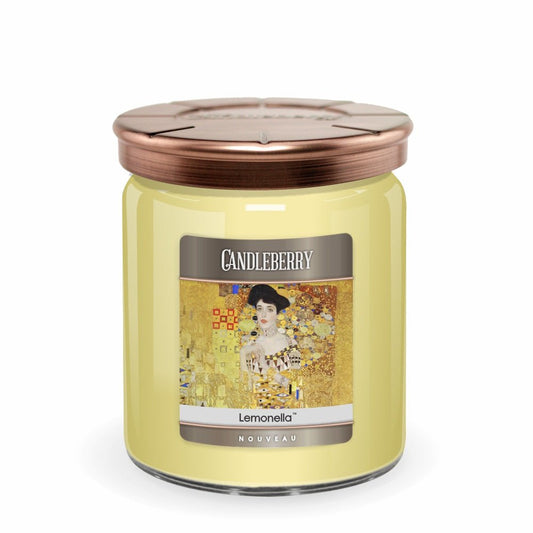 NOUVEAU™ - Lemonella™, 3 - Wick, Candy Jar Candle (Collective)