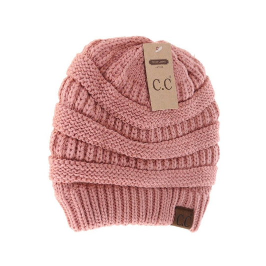 Classic Fuzzy Lined CC Beanie HAT25