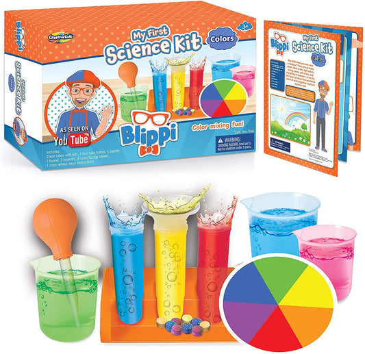 Blippi My First Science: Science Kit with Color Experiments