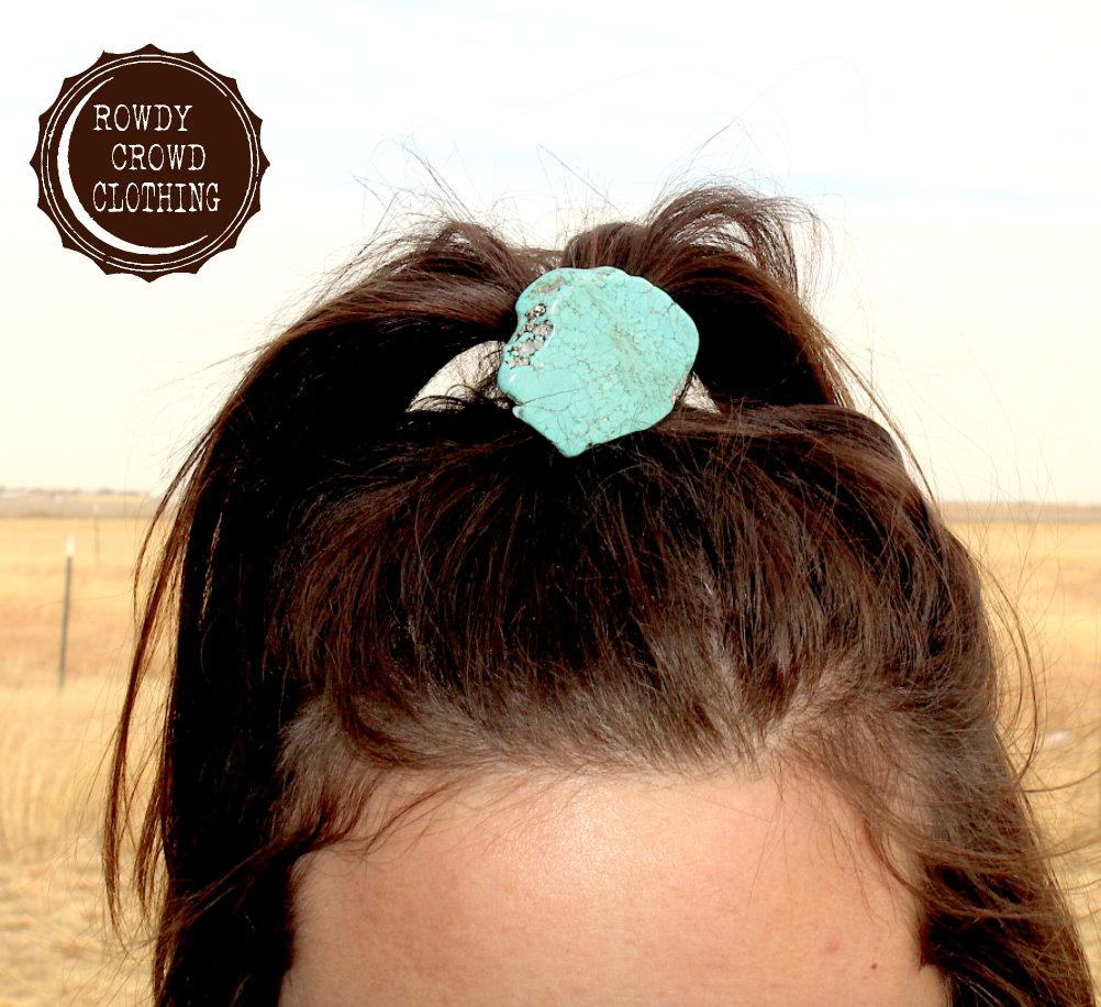 Turquoise Ponytail: Black
