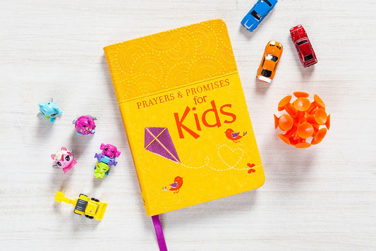Prayers & Promises for Kids (Faux Leather Prayer Devotional)