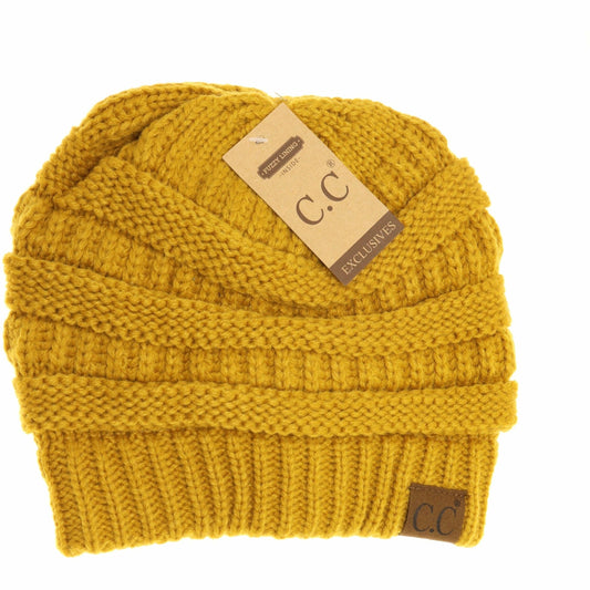 Classic Fuzzy Lined CC Beanie HAT25