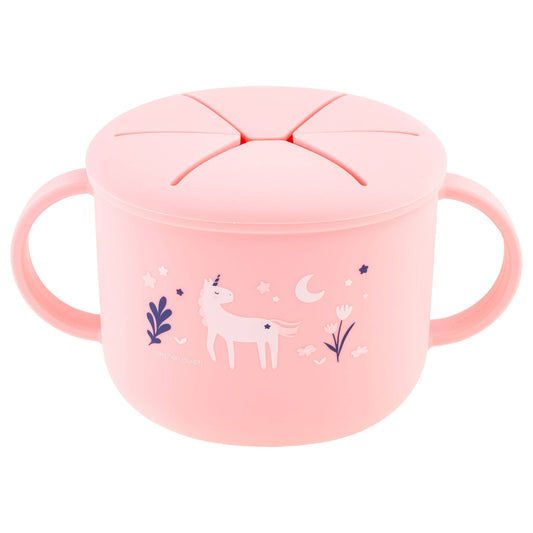 Silicone Snack Cup: Unicorn