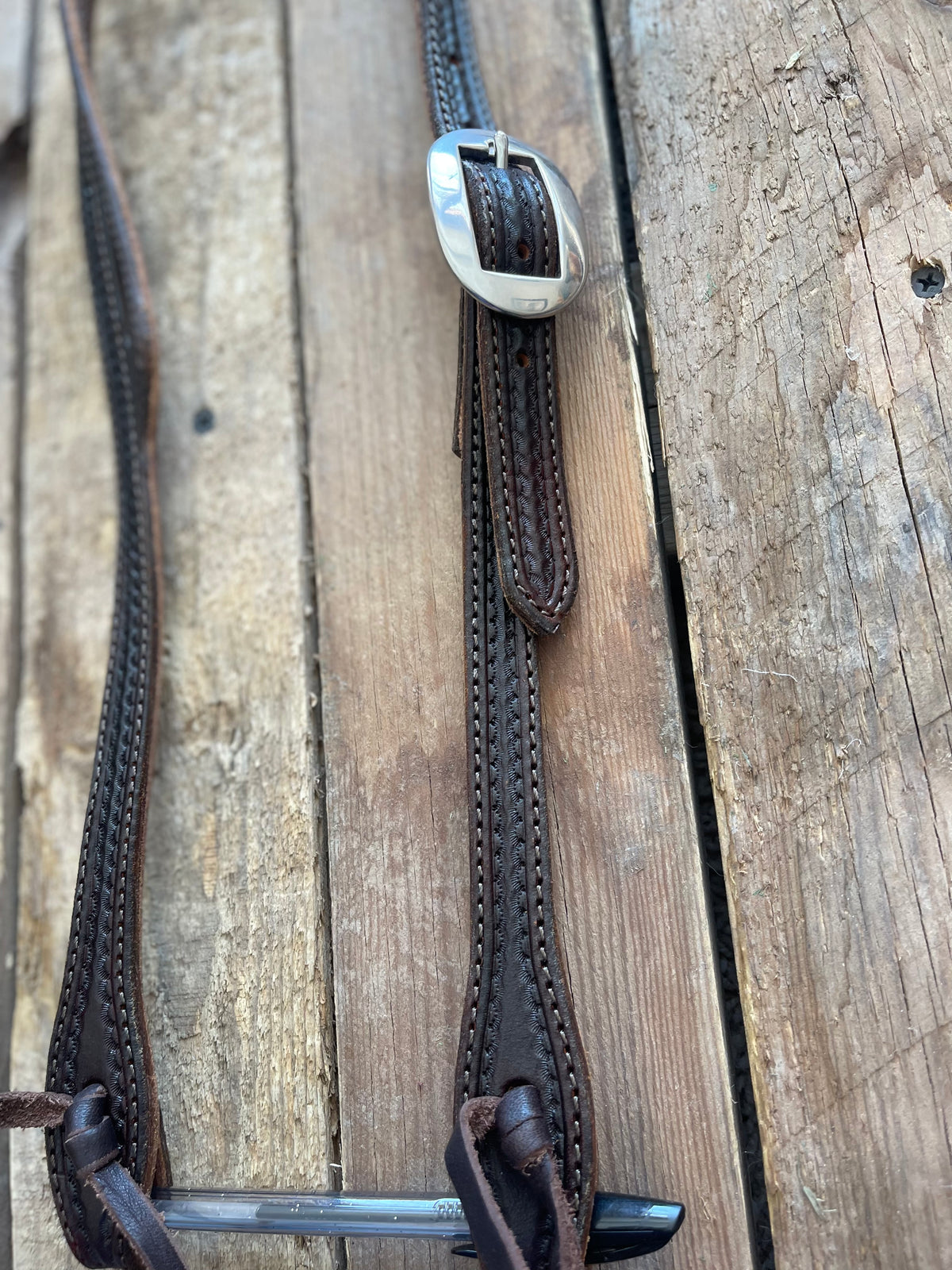 Split Ear Headstall - Chocolate