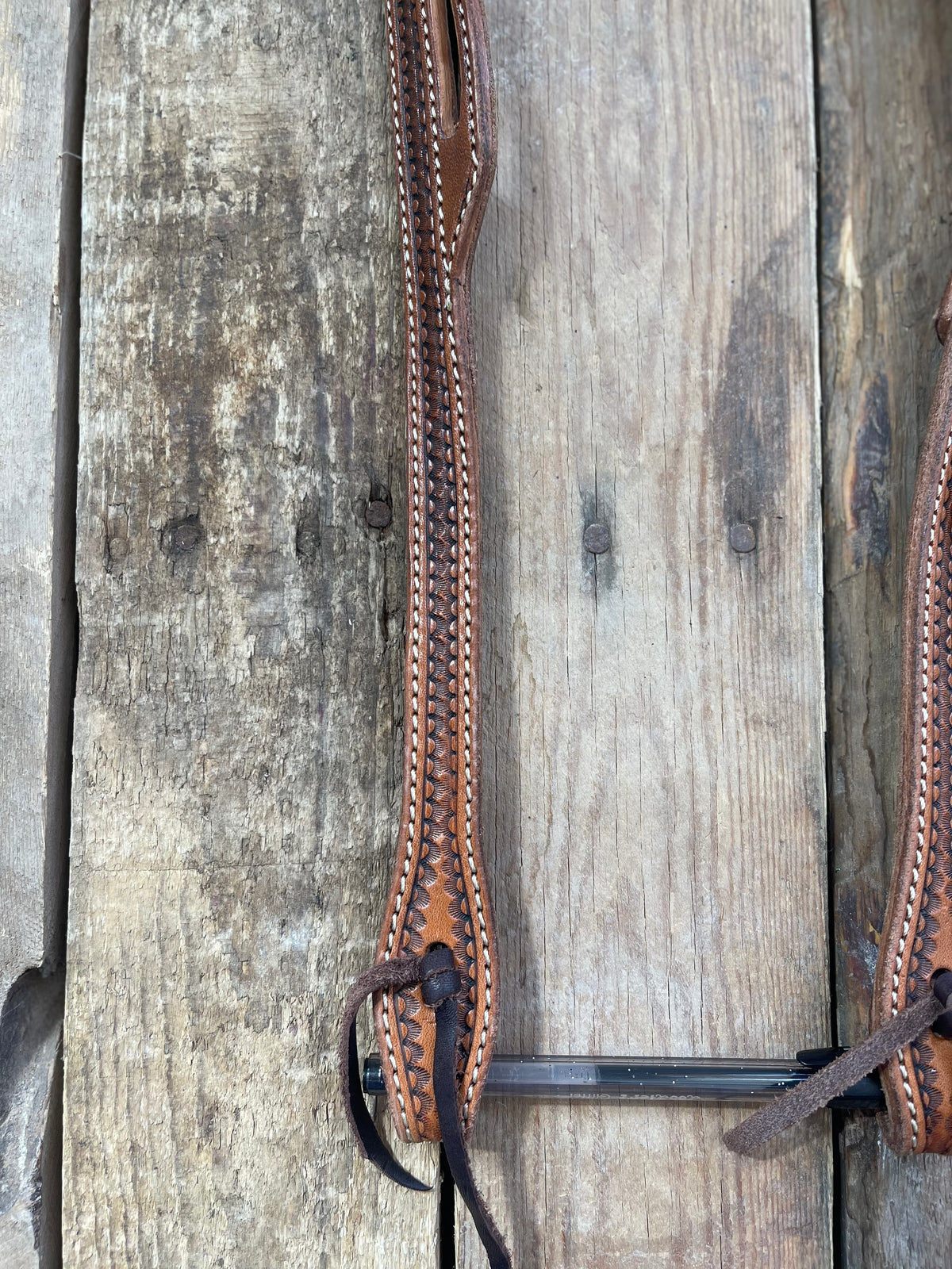 Split Ear Headstall - Light Brown